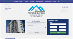 Desktop Screenshot of antoniocavilhaimoveis.com.br